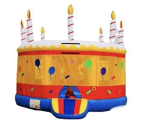Deluxe Birthday Cake W/Hoop 