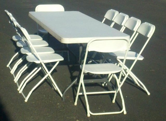 Kid table and online chair rentals near me