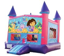 Dora The Explorer Girls Castle W/Hoop (Item 224)