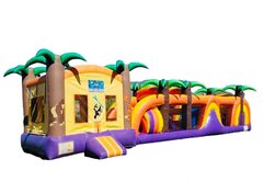 60 Ft Tropical Obstacle Course Challenge (Item 708) 