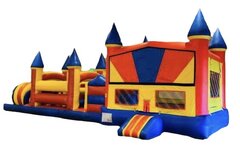 45 Ft Standard Boys Jumper w/Obstacle (Item 700) CHOOSE YOUR THEME!