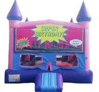 Super Birthday Girls Castle W/Hoop (Item 233) 