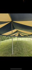 20x50 Blue and White Pole Tent