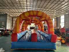 33ft. Long Dual Lane Slip N Slide w/ pool pit