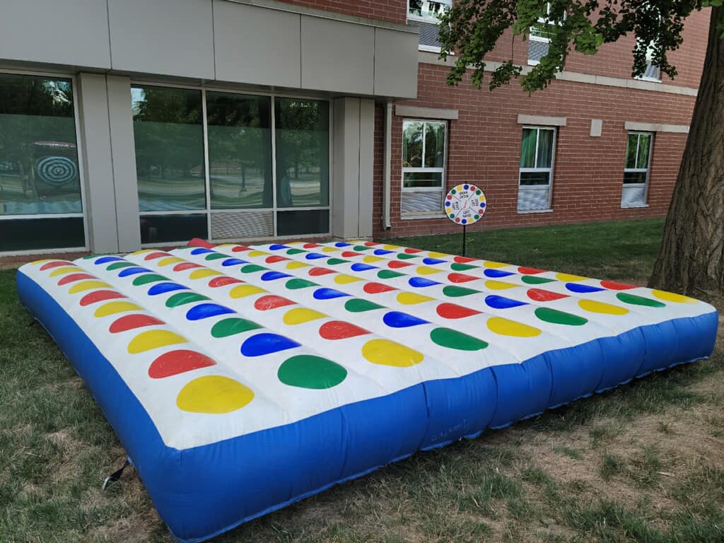 Inflatable Twister, University of Indianapolis