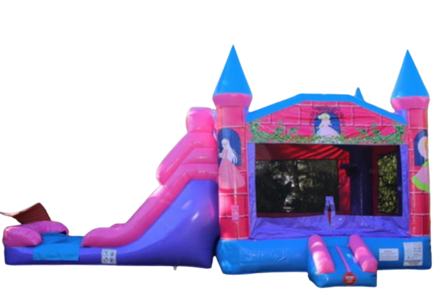 Princess Bounce House Slide Combo