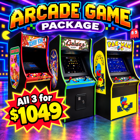 Arcade Game Package Rental