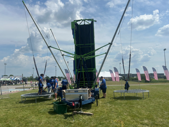 2 Pod Bungee Trampoline 
