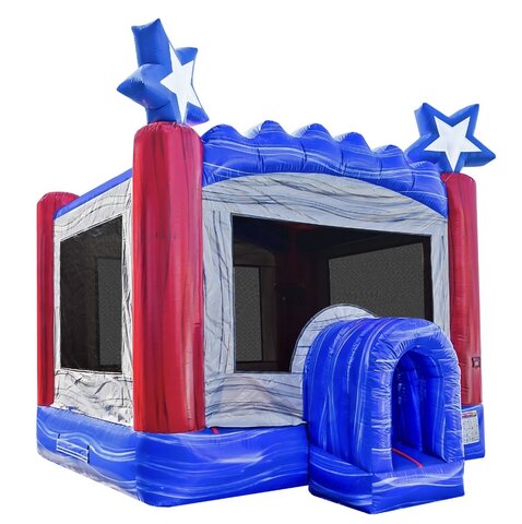 Red, White & Blue Bounce House
