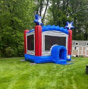 Red, White & Blue Bounce House