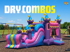BOUNCE HOUSES WITH SLIDES