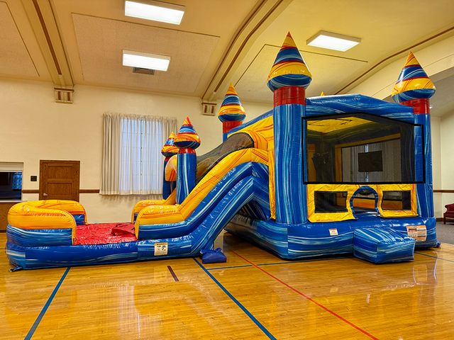 Arctic Dual Lane Wet Combo Rental SLC | Jumpolines