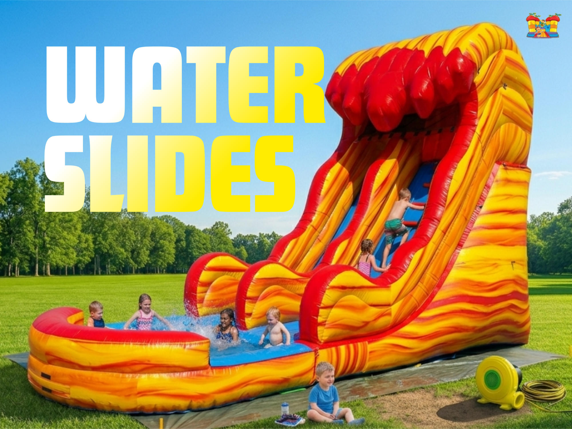 inflatable water slide party rentals in Salt Lake City, Utah