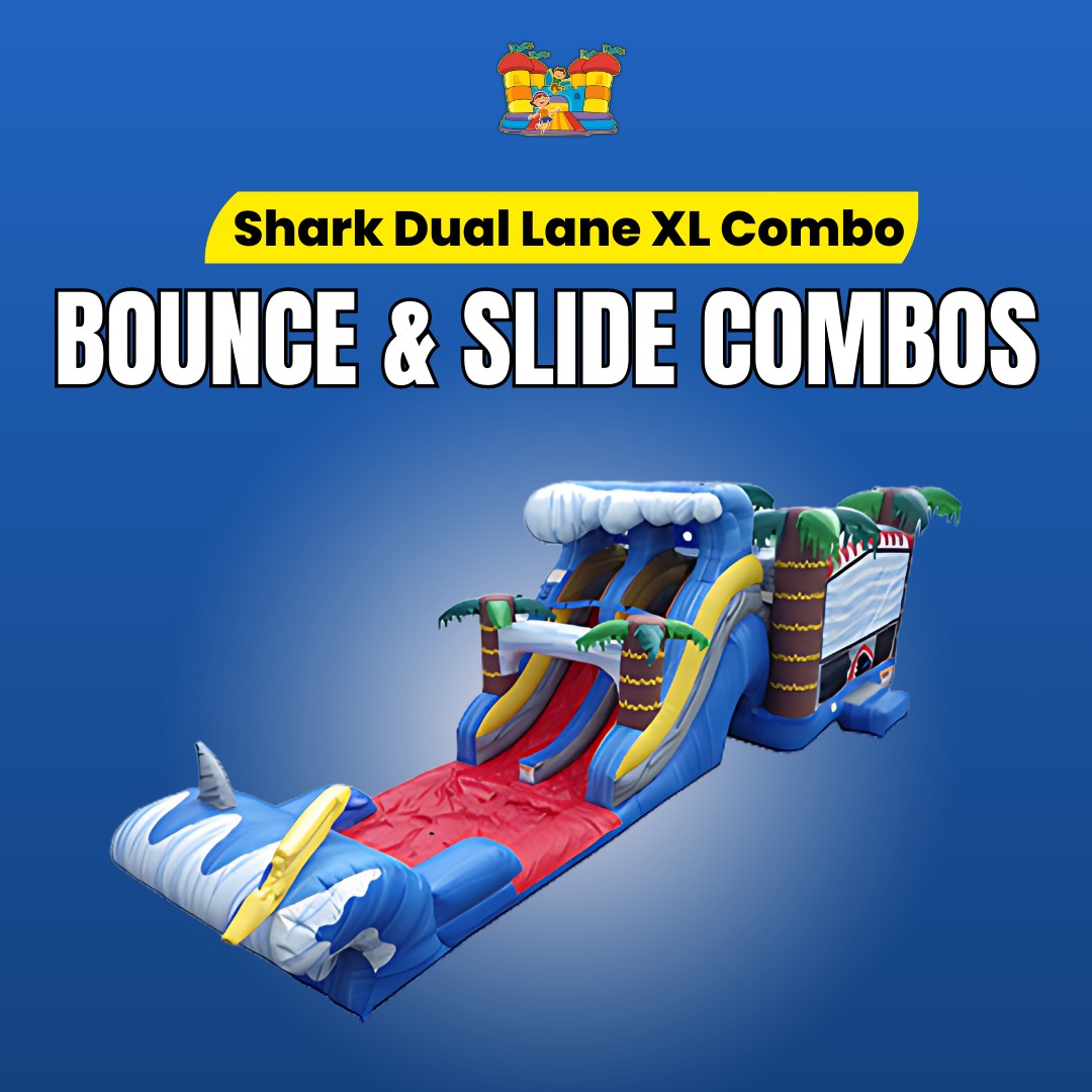 School field day bounce house and slide combo rentals near salt lake city