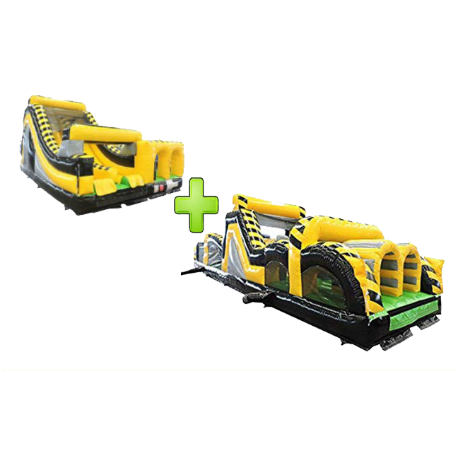 Inflatable obstacle course rental in Utah for school and group events