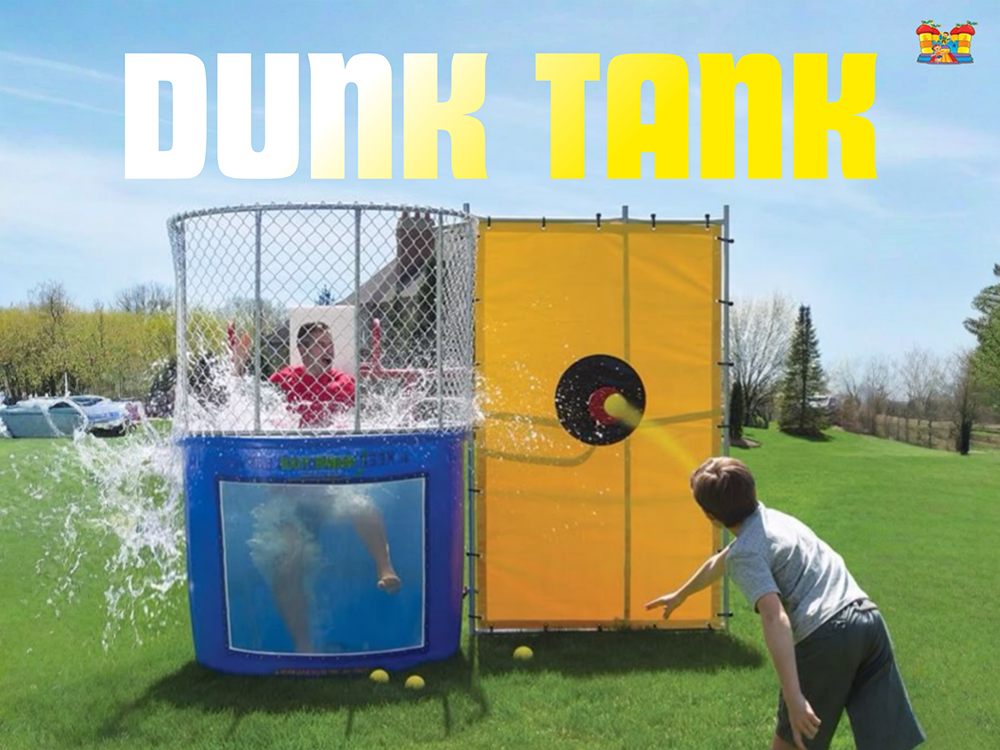 Rent a dunk tank for your corporate event