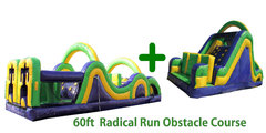 65ft Radical Run Challenge Obstacle Course DRY