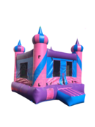 PINK ALADIN BOUNCE HOUSE 