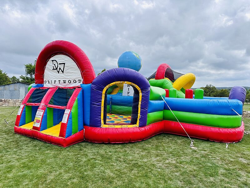 Inflatable obstacle course rental