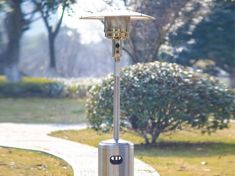 Patio heater rental for outdoor seating areas