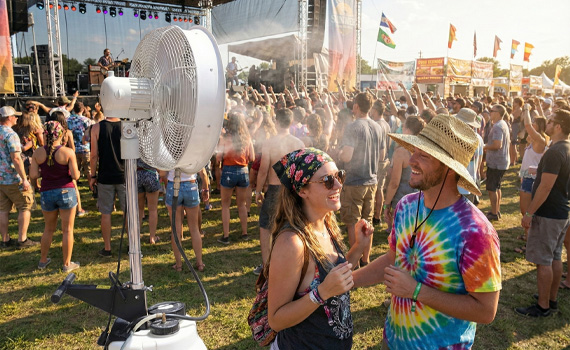 Port-A-Cool and Misting Fans