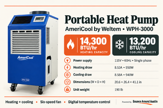 One Ton AC with Heat Pump 