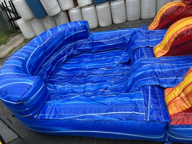 Giant all new Double Lane Waterslide Bouncer.