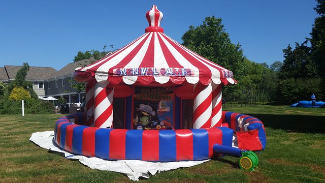 Carnival BIG Top  booth with 5 Different Games # iG21 (Carnival Games)
