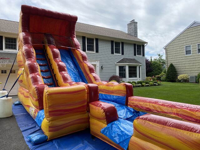 Volcano Pool Side Water Slide #WS29