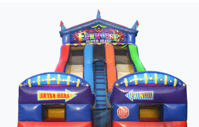 Giant Circus Funhouse DRY Slide 