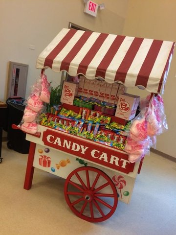 Candy Display Cart #CON12 | Jump And Slide Entertainment Inc ...