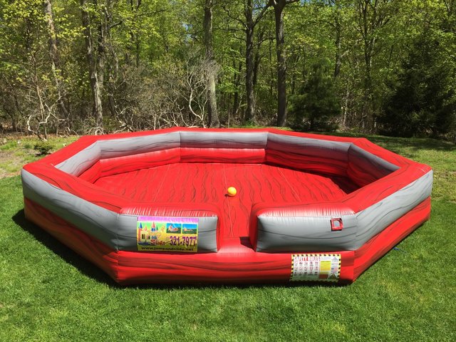 inflatable gaga ball pit