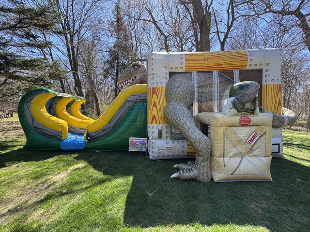 Raptor Bouncer and Slide