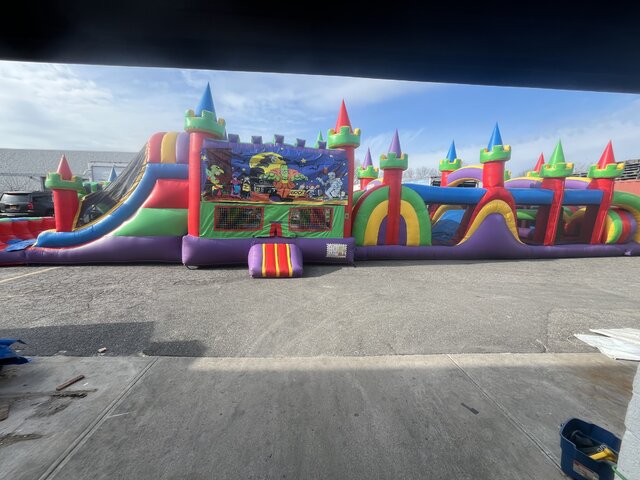 Haunted Halloween Party 65' Obstacle Course