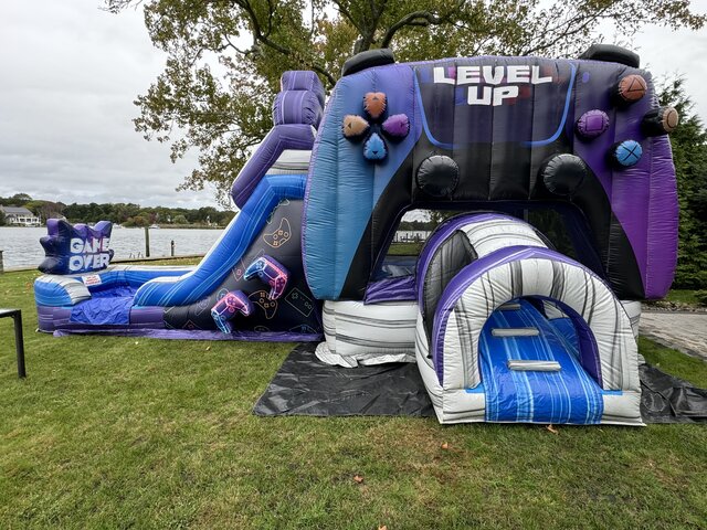 Level UP Game Bouncer with Slide (Main)