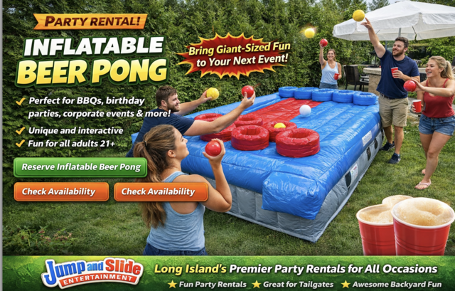 Beer Pong Inflatable Game (MAIN)