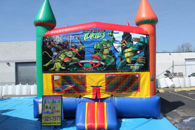 Ninja Fun Jump and Slide Combo Rentals