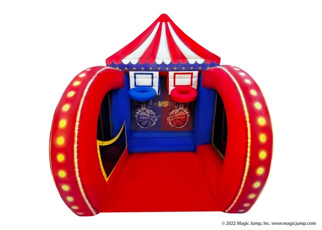 Classic Inflatable Carnival Game Basketball