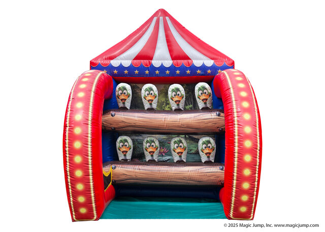 Classic Inflatable Carnival Game Down The Duck