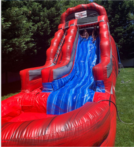 Fireball Splash Water Slide  #WS28