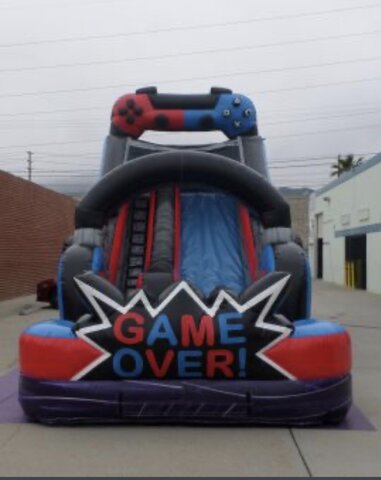 Game Over Waterslide With Pool