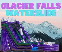 All NEW Glacier Falls FAST Waterslide with pool
