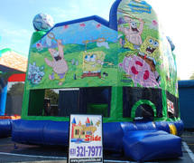 (10) Sponge Bob Bounce House 