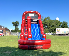 (#38) Firecracker water slide with Pool