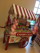 (3) Candy Display Cart