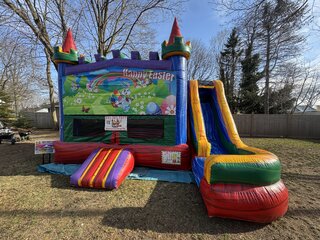 Easter Egg Hunt Bouncer with dry slide