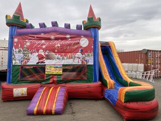 Holiday Bouncer with Slide
