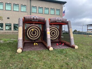  (#18) Two Player Soft Axe Throw Challenge 