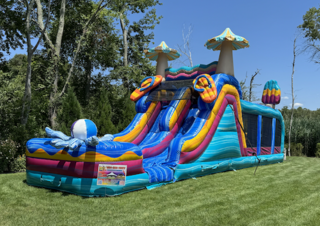 NEW Beach Ball Party Obstacle Course (DRY NO WATER)