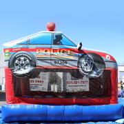 (8) Police Car Bouncer 